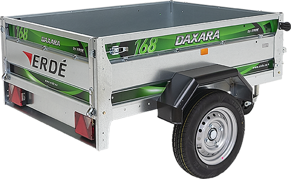 Nutzanhänger Erde Daxara 168 NF | EU-zugelassen
