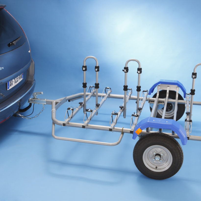 Fahrradanhänger Mottez Anhängerkupplung 6 Fahrräder